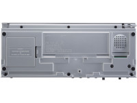 Roland TR-06 mini coluna de som e compartimento das pilhas